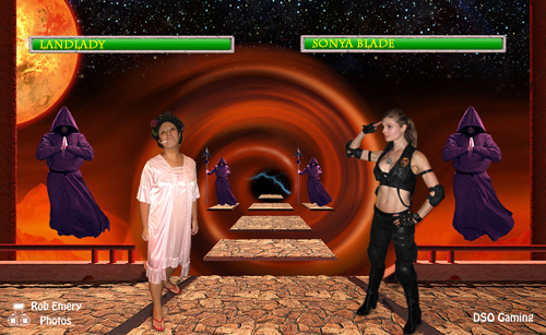 The Landlady vs. Sonya Blade